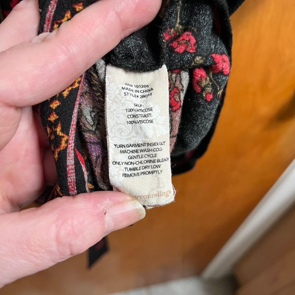 Soft Surroundings Faux Wrap Tunic Top. - Picture 6 of 8